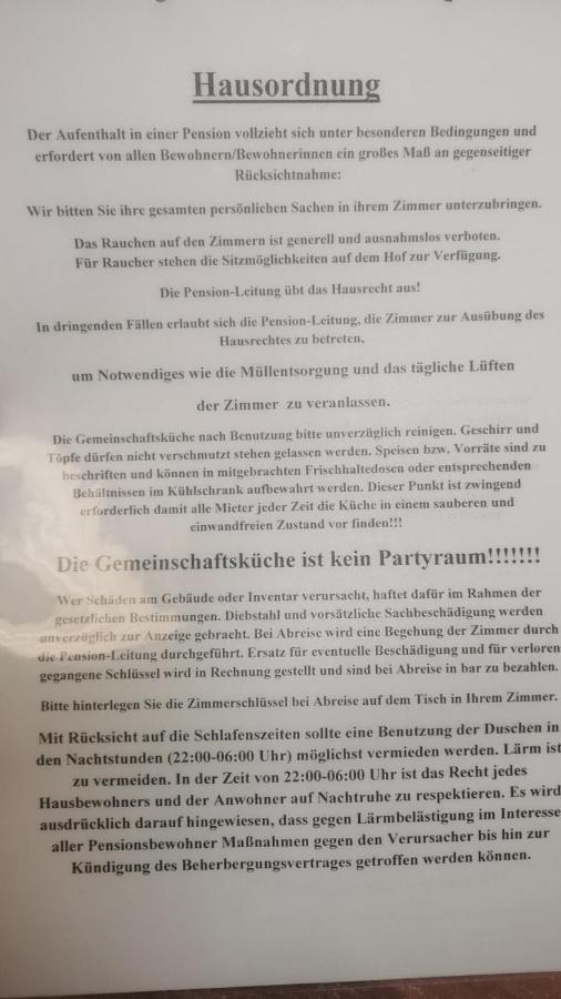 Eisenhüttenstadt Zimmervermietung Schoenfliesser Stuben Auch Fuer Monteure מראה חיצוני תמונה